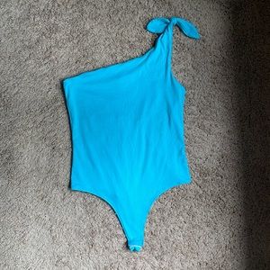 One shoulder bodysuit